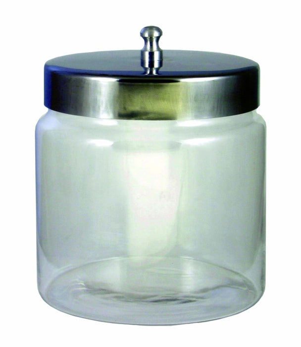 Glass Dressing Jar with Lid - 4x4"