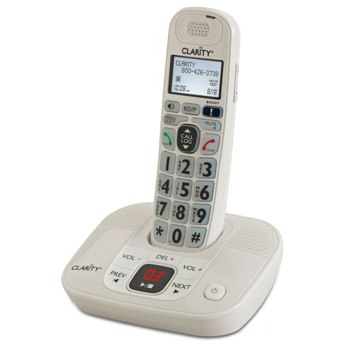 Clarity D714 Amplified Cordless Phone with Answering Machine