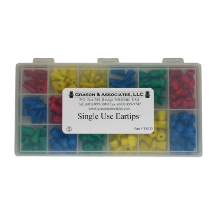 Single Use Ear Tips Clinical Single Use Eartip Set TS213 — ADCO Hearing Products