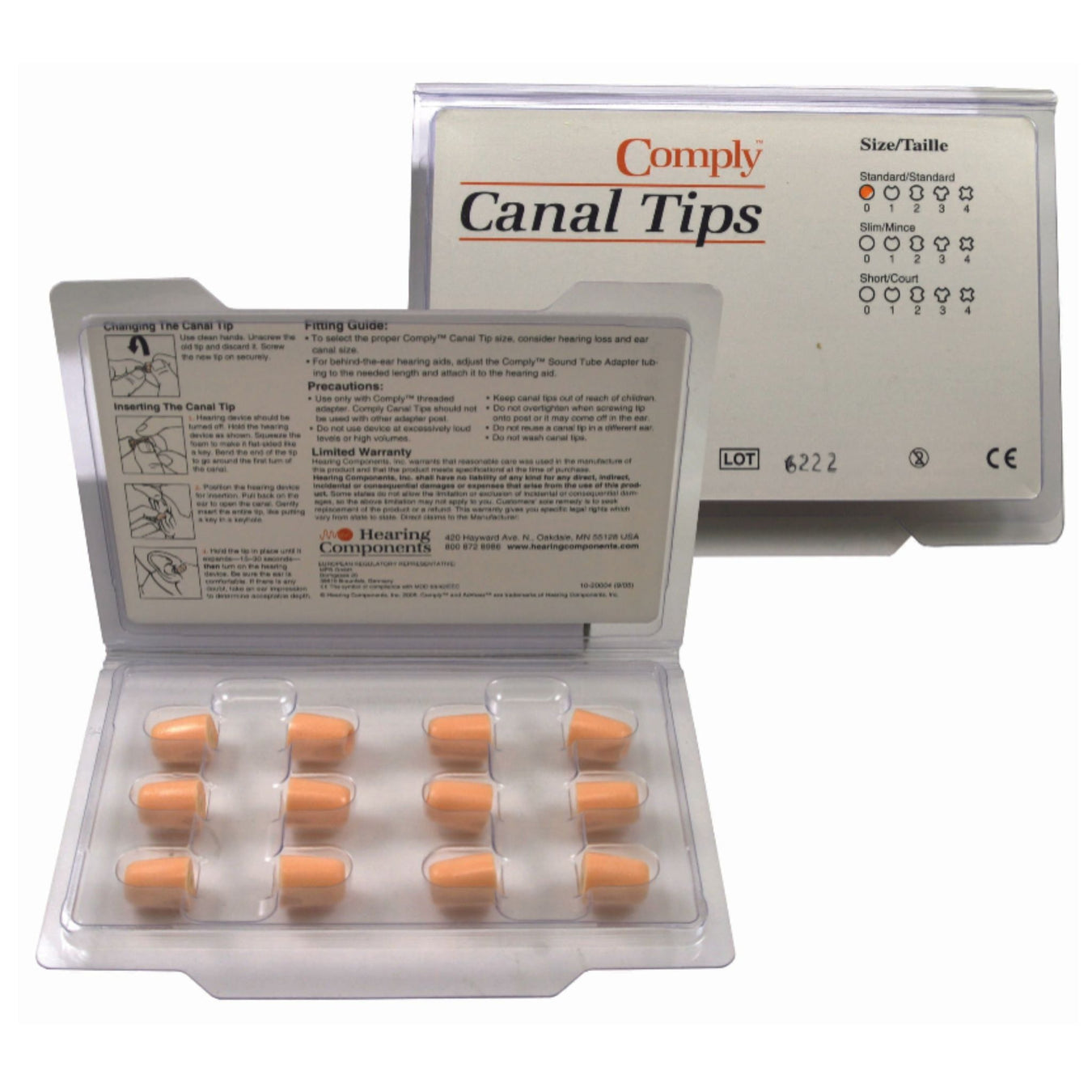 Clinical Supplies > Fitting Supplies > Comply Canal Tips
