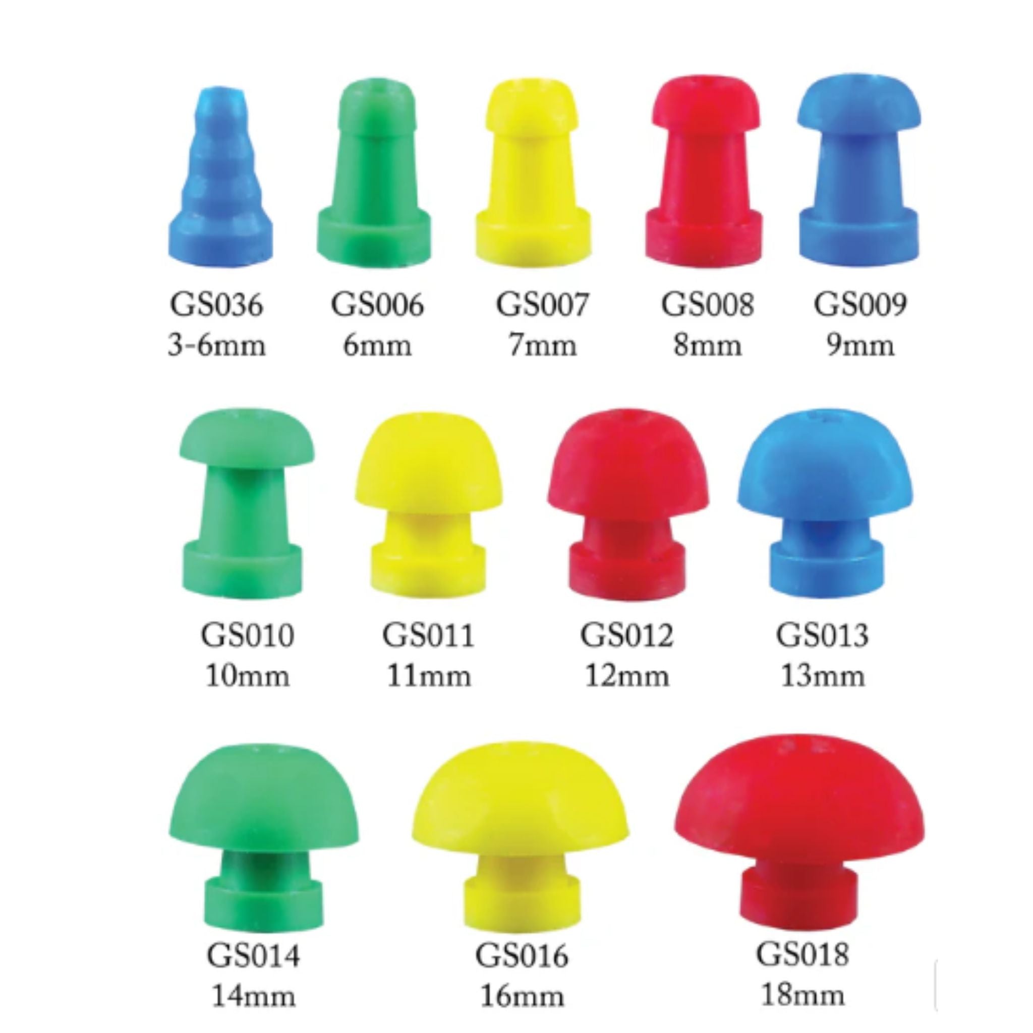 Grason Stadler Eartips - Single Use, Multiple Sizes — ADCO Hearing