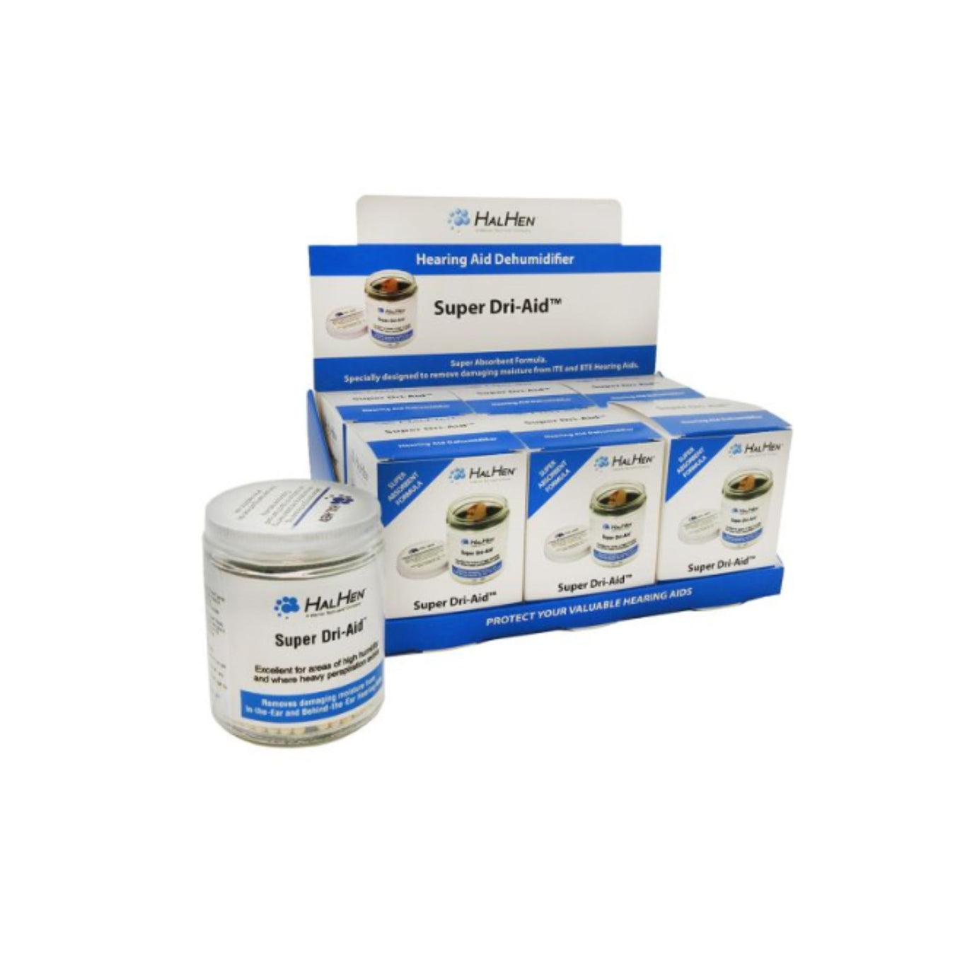 Ear Care & Hearing Aid Supplies > Moisture Protection & Wax Management > Drying Jars