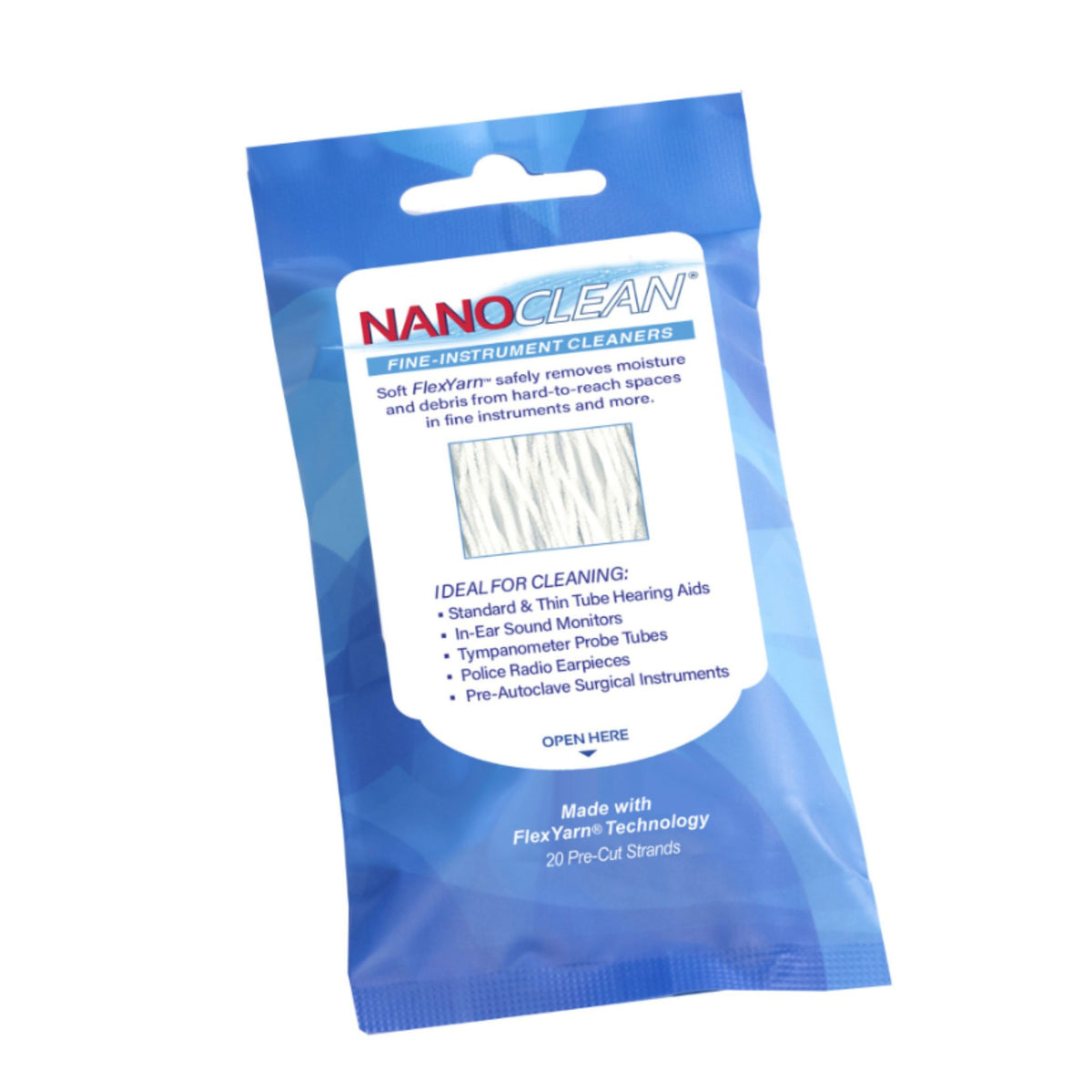 NanoClean Fine Instrument Cleaners (20/pkg) — ADCO Hearing Products