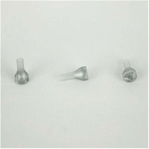 Madsen OTOflex Single Use Eartips in three sizes displayed on a neutral background.