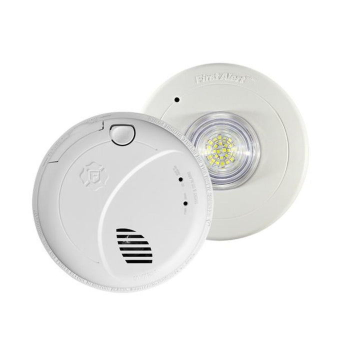 BRK First Alert SMI100-AC Hardwired Smoke Alarm + SLED177 Strobe