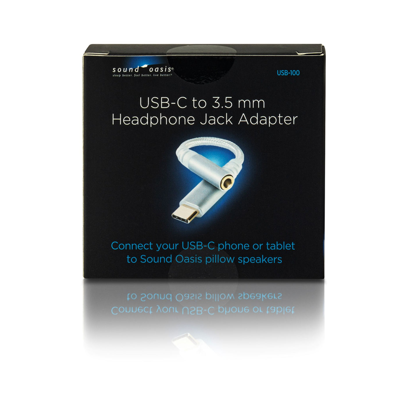 USBC to 3.5 mm Headphone Jack Adapter USB100 — ADCO Hearing Products
