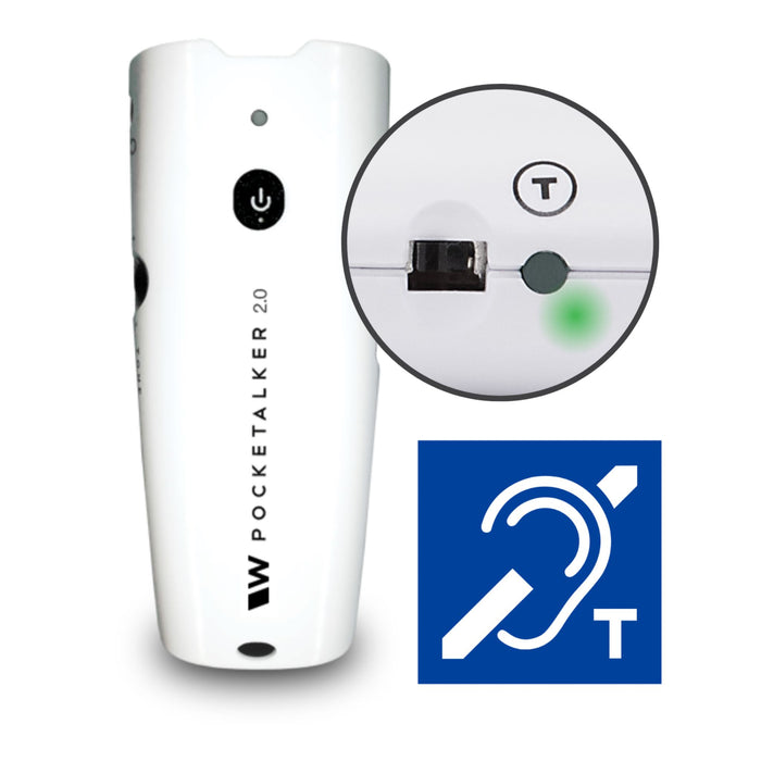 Williams Sound Pocketalker 2.0 + Battery Kit Bundle