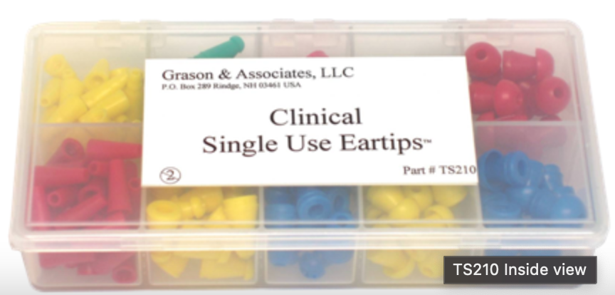 Clinical Single Use Eartip Set TS210