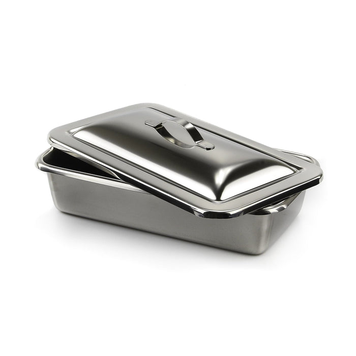 Stainless Steel Instrument Tray with Handle