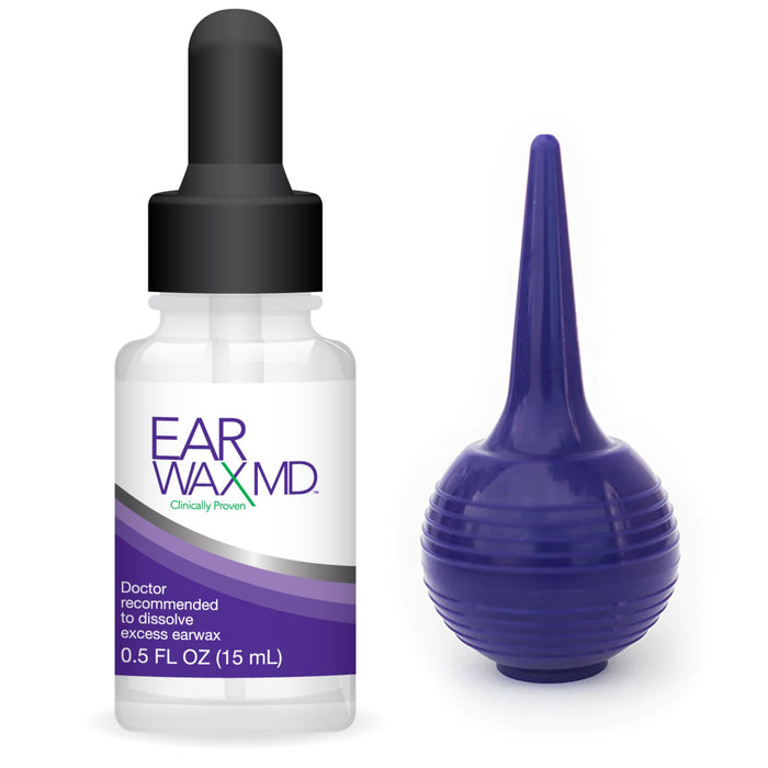 Earwax MD Kit with Bulb Syringe