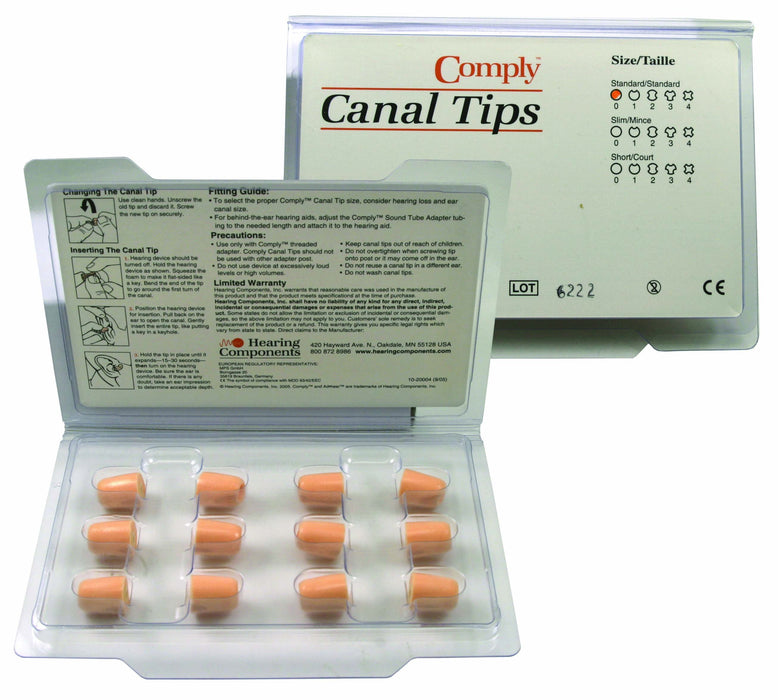 Comply Canal Standard Refill Kit - 4 Vents