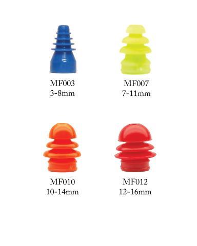 Multi-Size (Flanged) Single Use Eartips