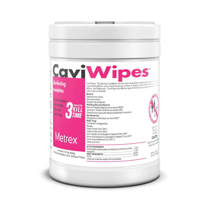 CaviWipes™ Surface Disinfectant Canister Wipes (160 count)