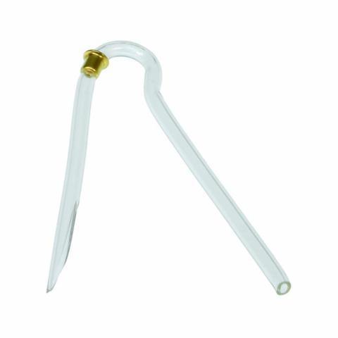Tube Lock Assembled - Gold Lock - #13 Thick — ADCO Hearing Products
