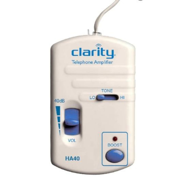 Clarity HA40 Portable Telephone Handset Amplifier