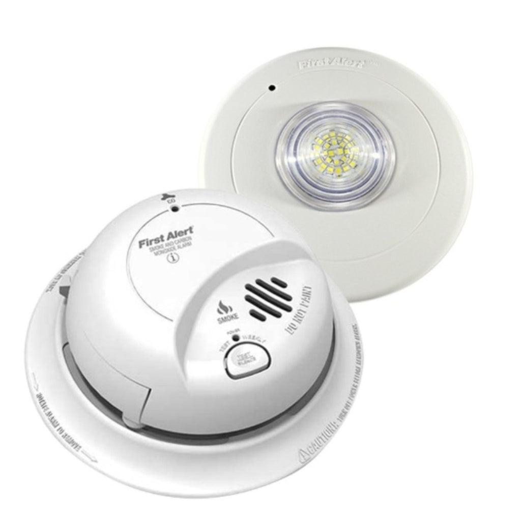 Smoke Detector for the Deaf Carbon Monoxide Detector with Strobe