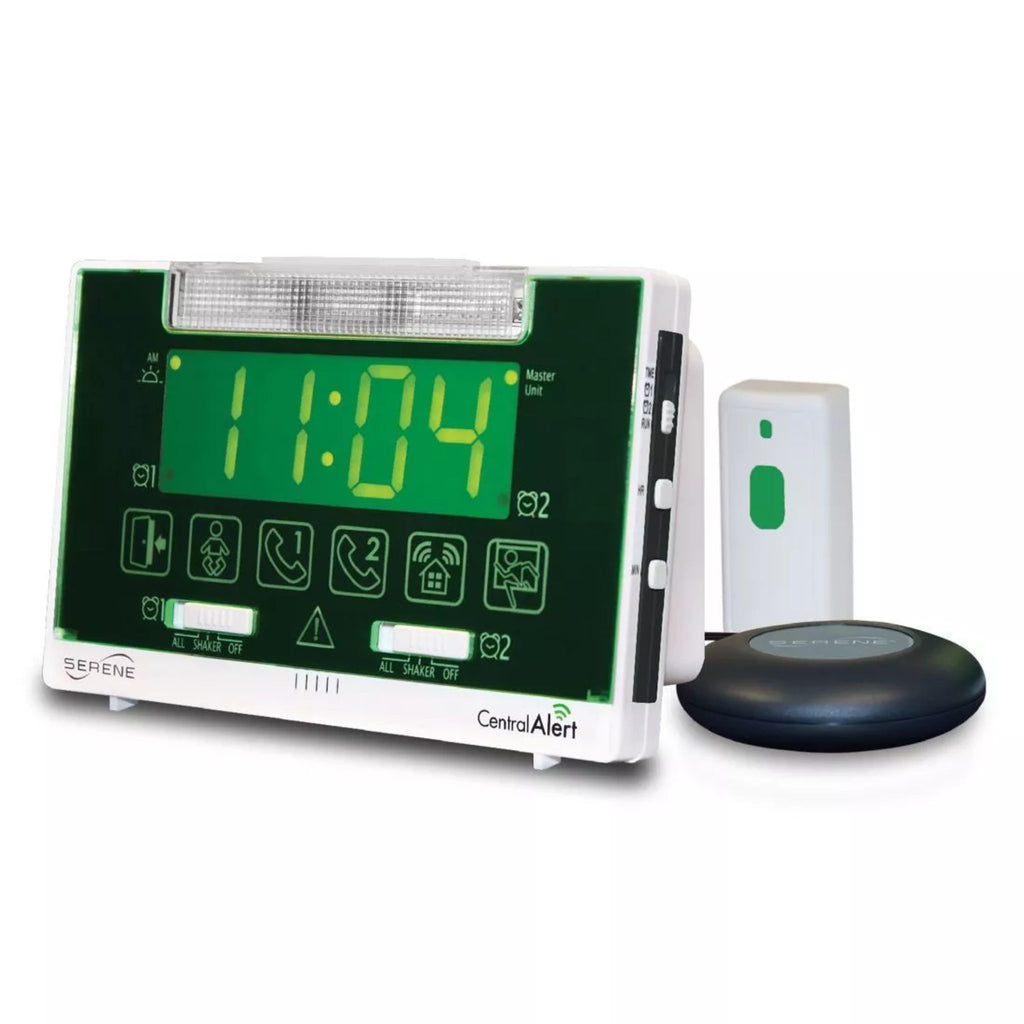 Alarm Clocks for the Deaf Extra Loud & Amplified Alarm Clocks — ADCO