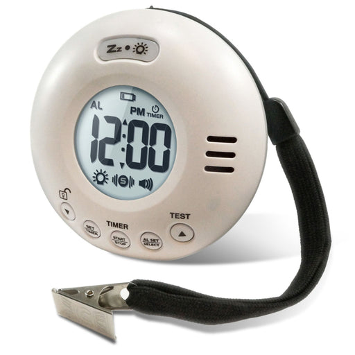 Travel alarm clock digital and extra loud chez Selva Online
