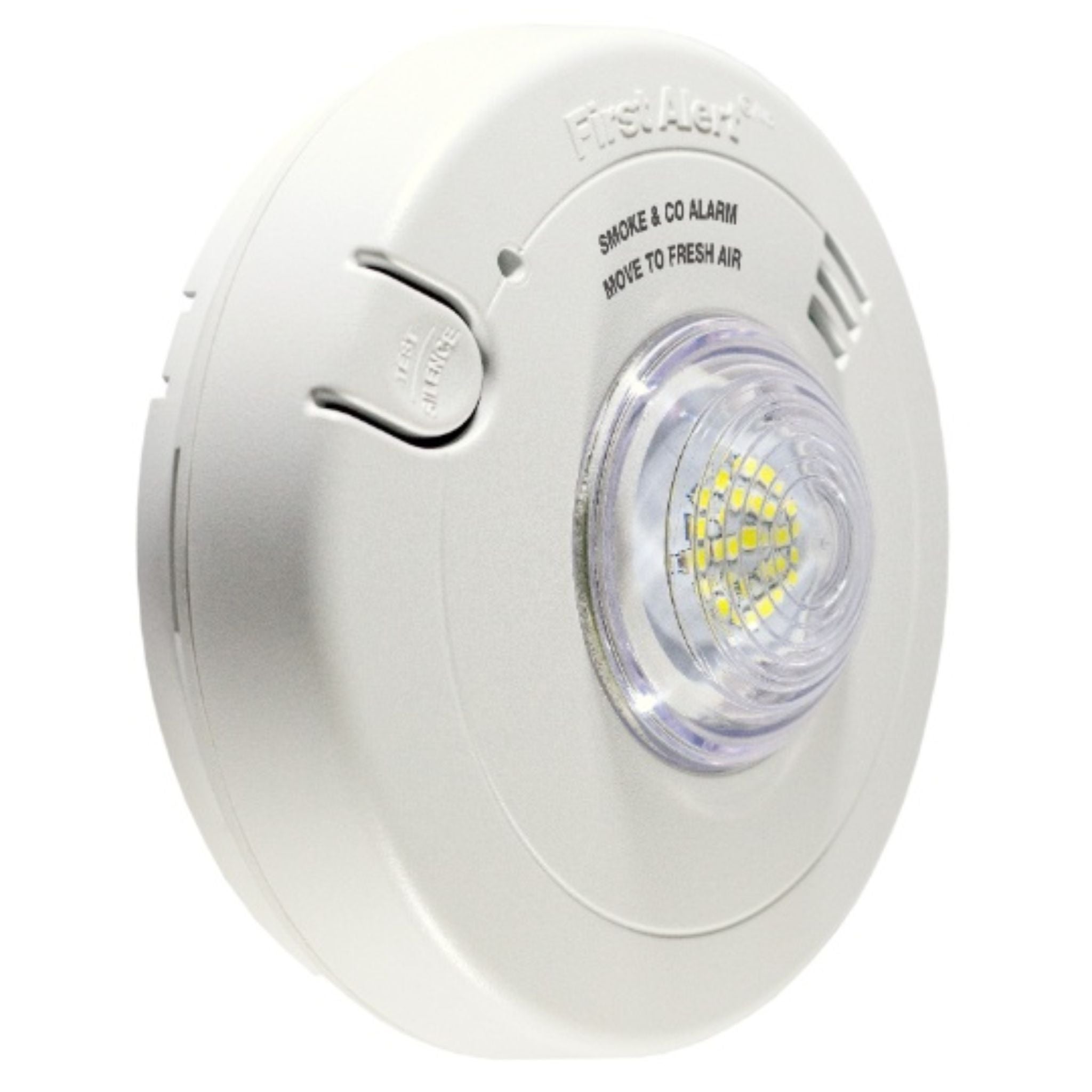 Smoke Detector for the Deaf Carbon Monoxide Detector with Strobe